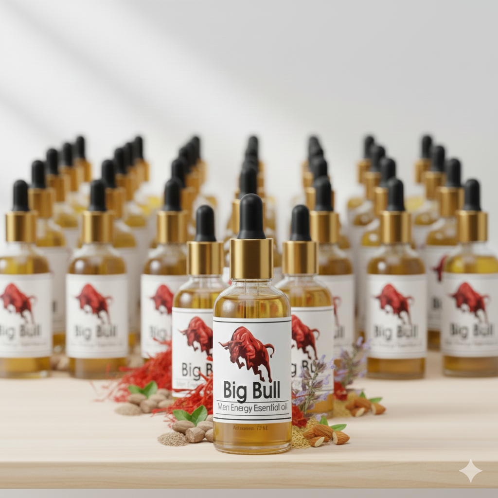 Big Bull Herbal  Oil ! Premium Imported Wellness Oil
