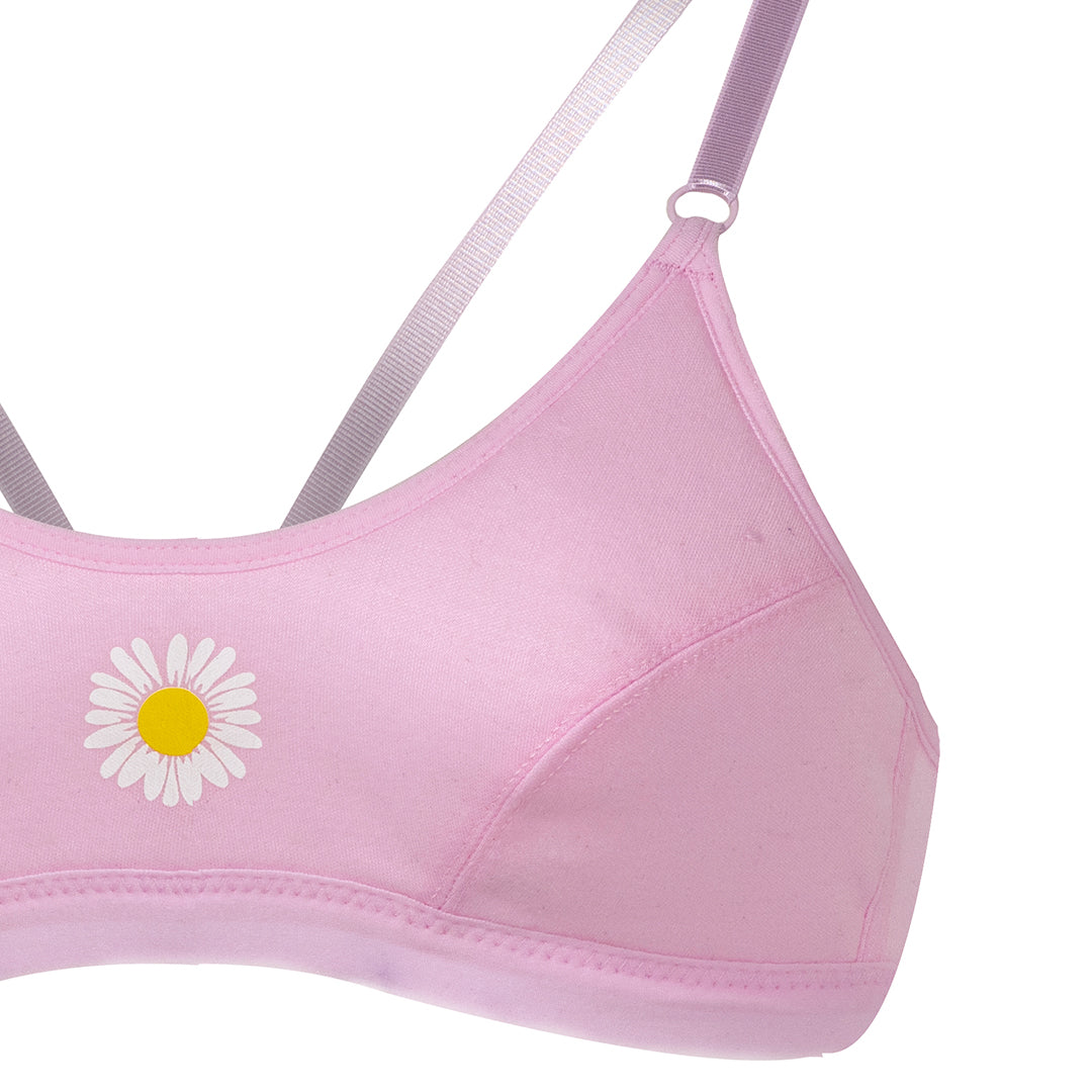 2 Hook Basic Non Wire Bra - 1016